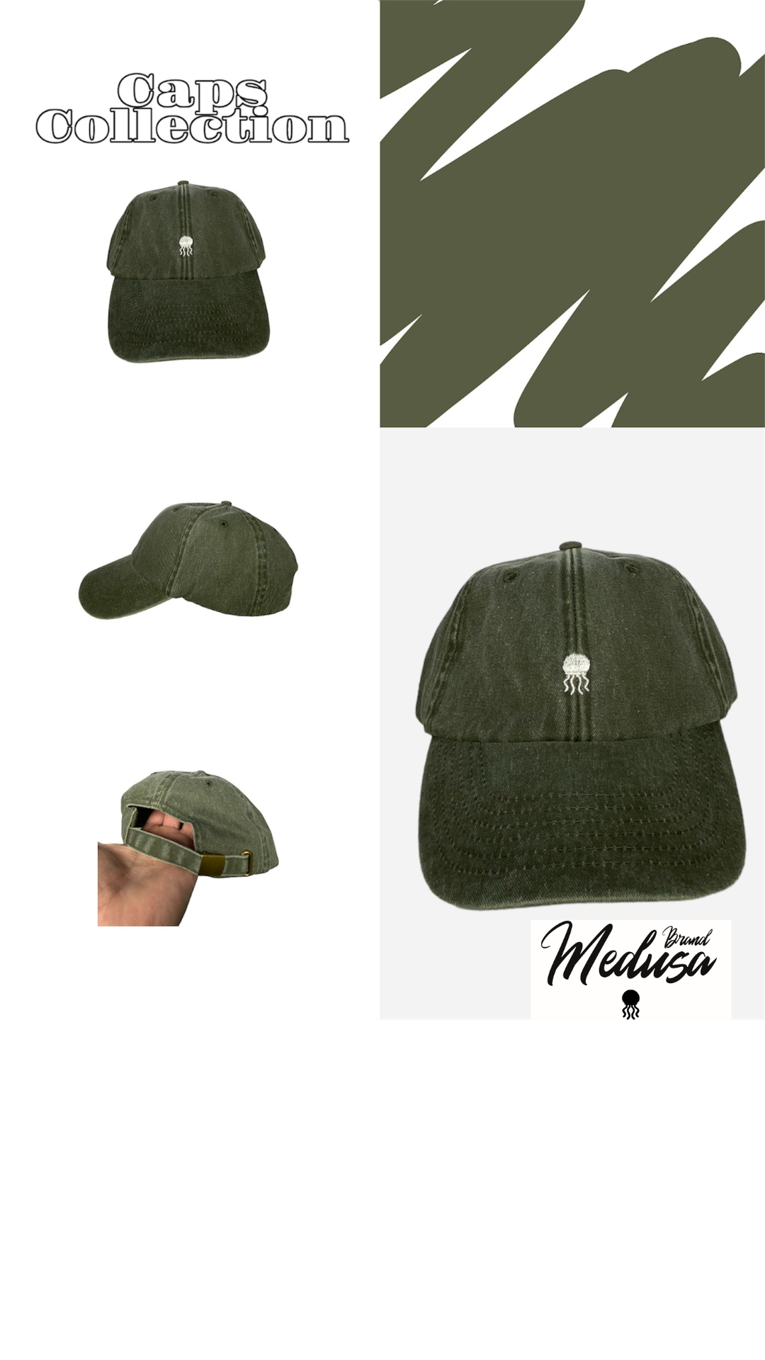 GORRAS MEDUSA BRAND