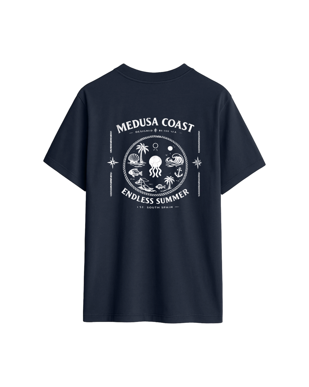 CAMISETA MEDUSA COAST MARINO