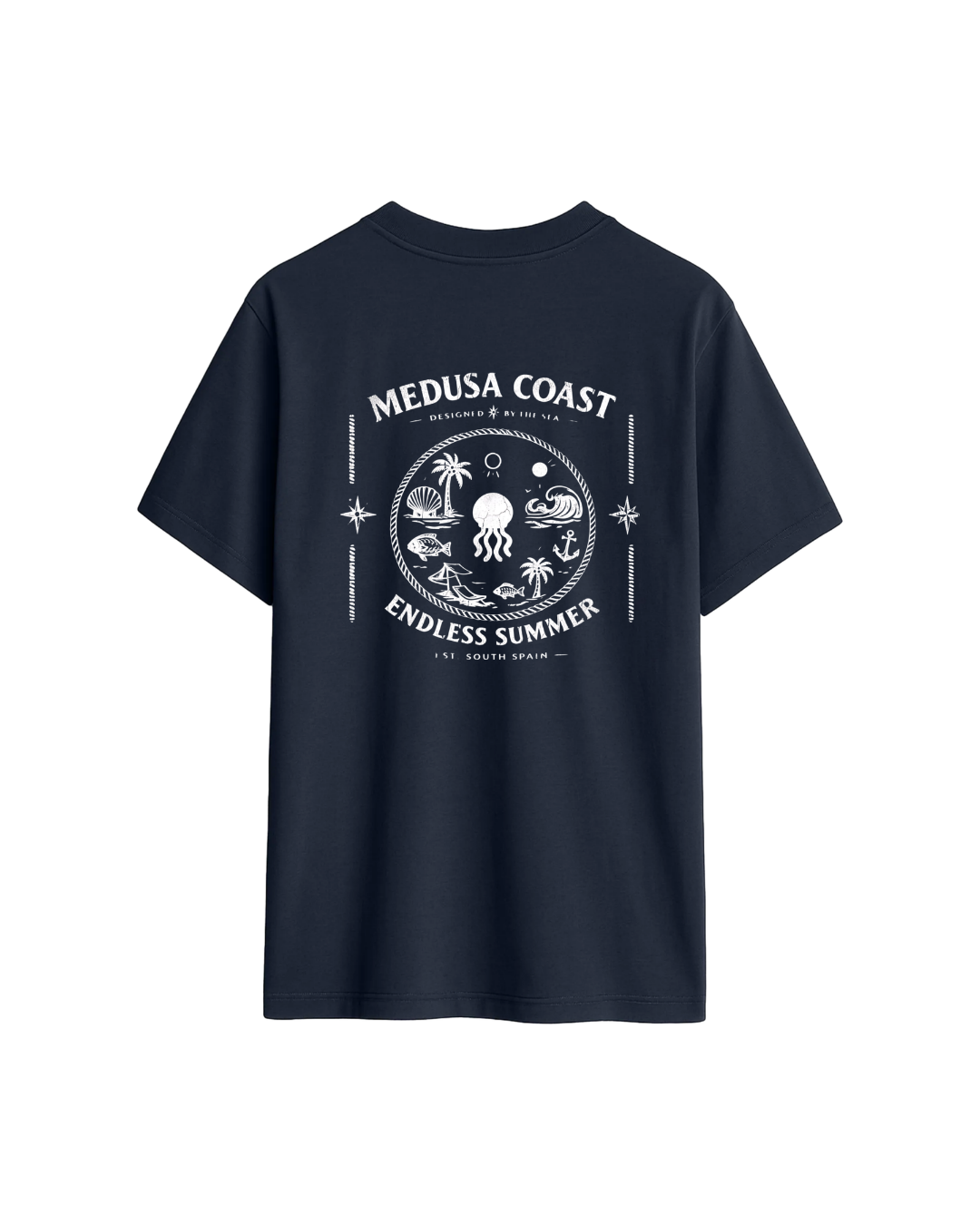 CAMISETA MEDUSA COAST MARINO