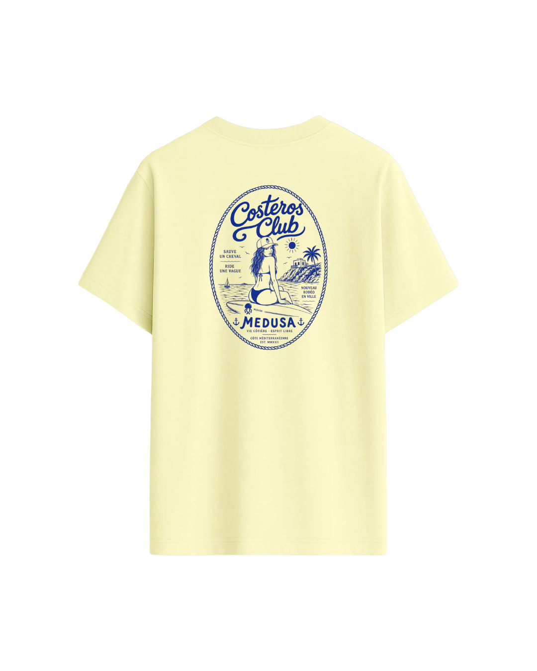 CAMISETA SURFERA AMARILLA