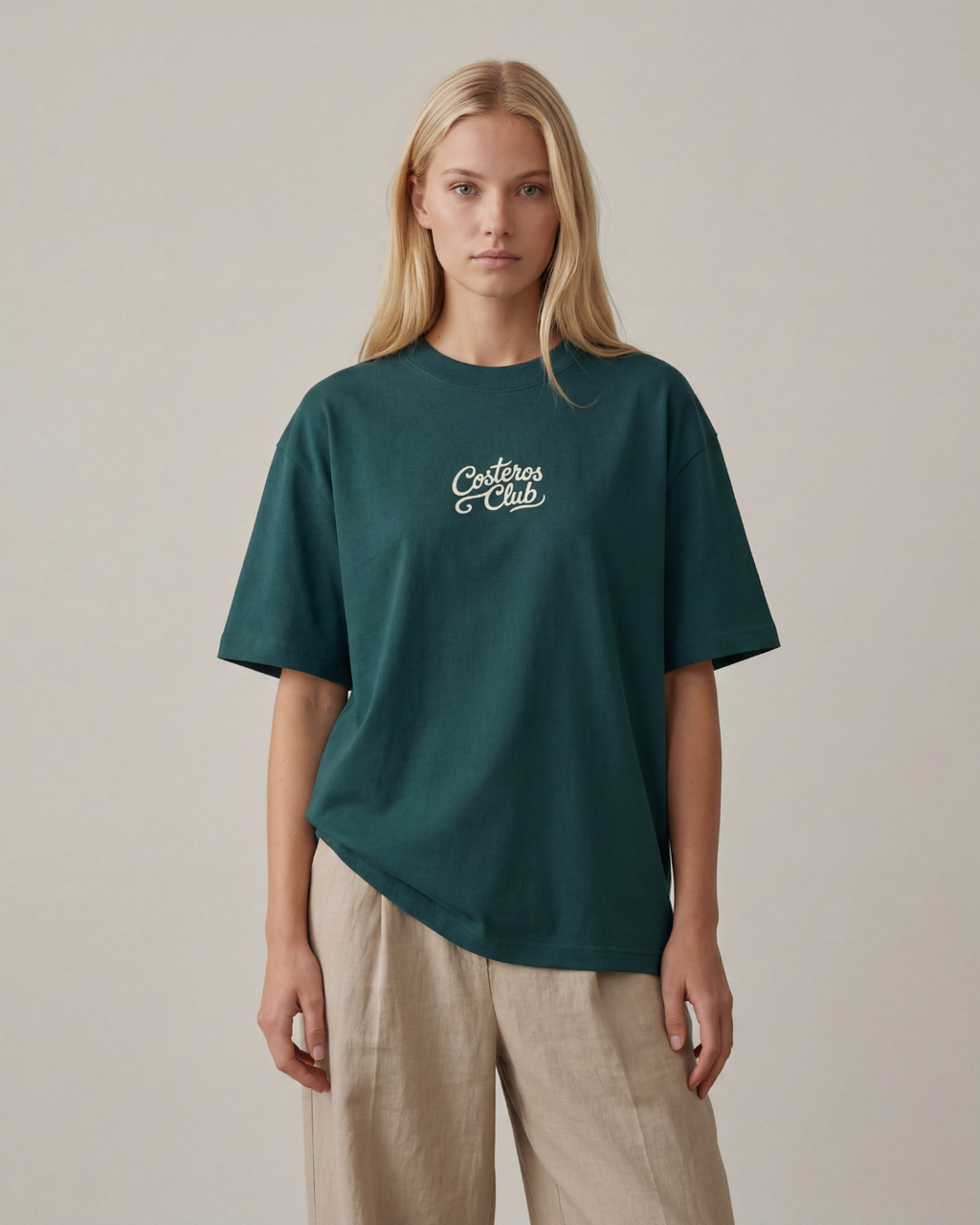 CAMISETA SURFERA VERDE