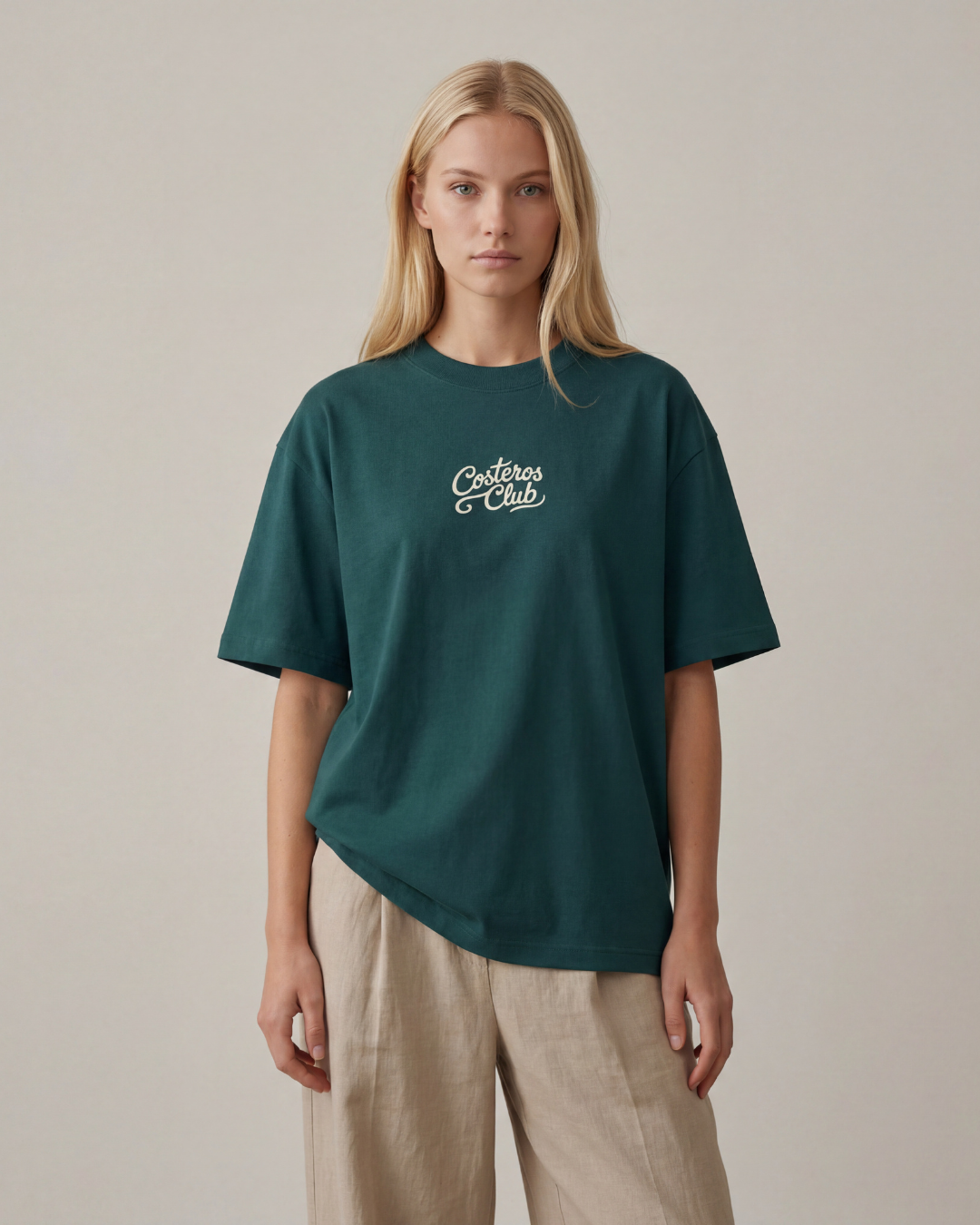 CAMISETA SURFERA VERDE