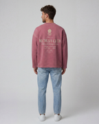CREWNECK MEDUSA CLUB BURGUNDY