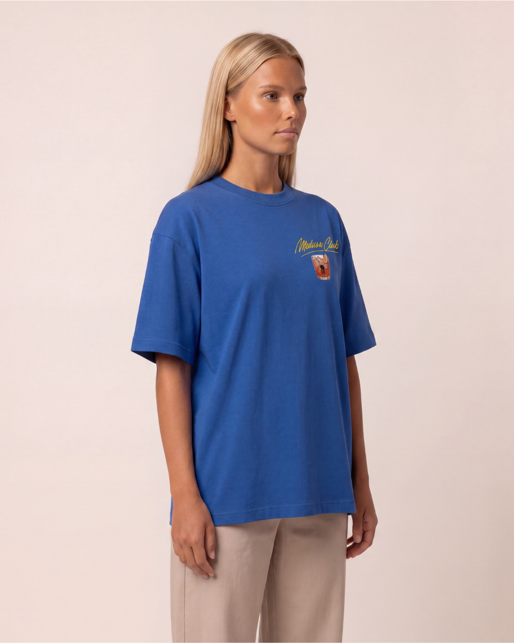 CAMISETA COCTAIL AZUL