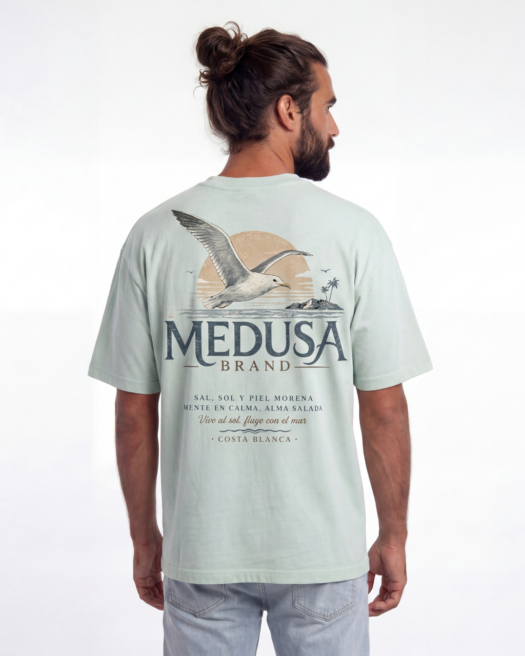 CAMISETA GAVIOTA VERDE