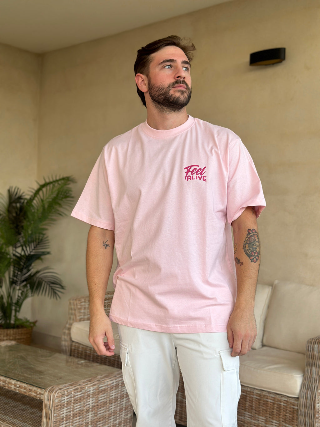 CAMISETA OVERSIZE FEEL ALIVE