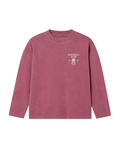 CREWNECK OCEAN MINDED CITY ROOTED BURGUNDY