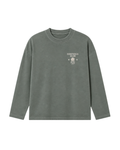 CREWNECK OCEAN MINDED CITY ROOTED VERDE SECO