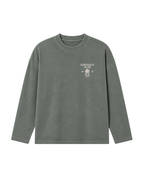 CREWNECK OCEAN MINDED CITY ROOTED VERDE SECO