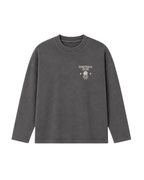 CREWNECK OCEAN MINDED CITY ROOTED CHARCOAL