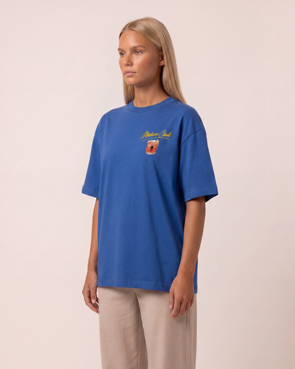 CAMISETA COCTAIL AZUL
