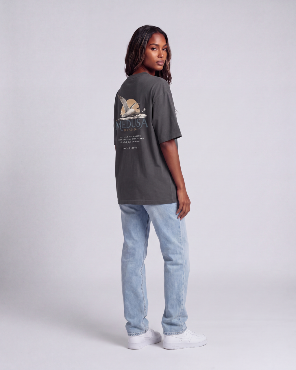 CAMISETA GAVIOTA GRIS