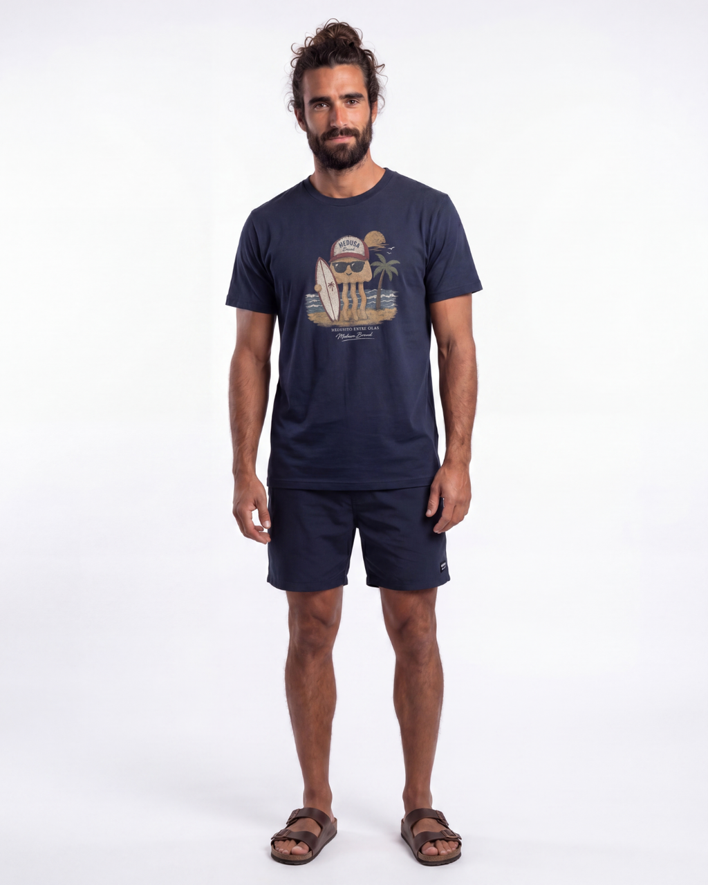 CAMISETA MEDUSITO MARINO