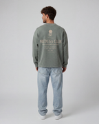 CREWNECK MEDUSA CLUB VERDE SECO