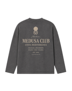CREWNECK MEDUSA CLUB CHARCOAL