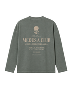 CREWNECK MEDUSA CLUB VERDE SECO