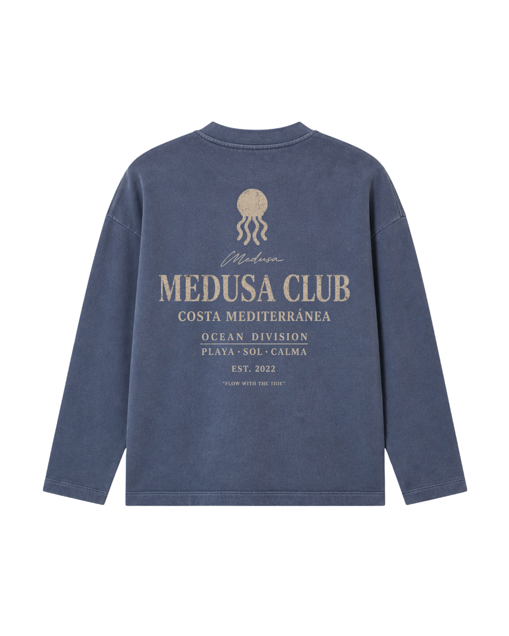 CREWNECK MEDUSA CLUB MARINO