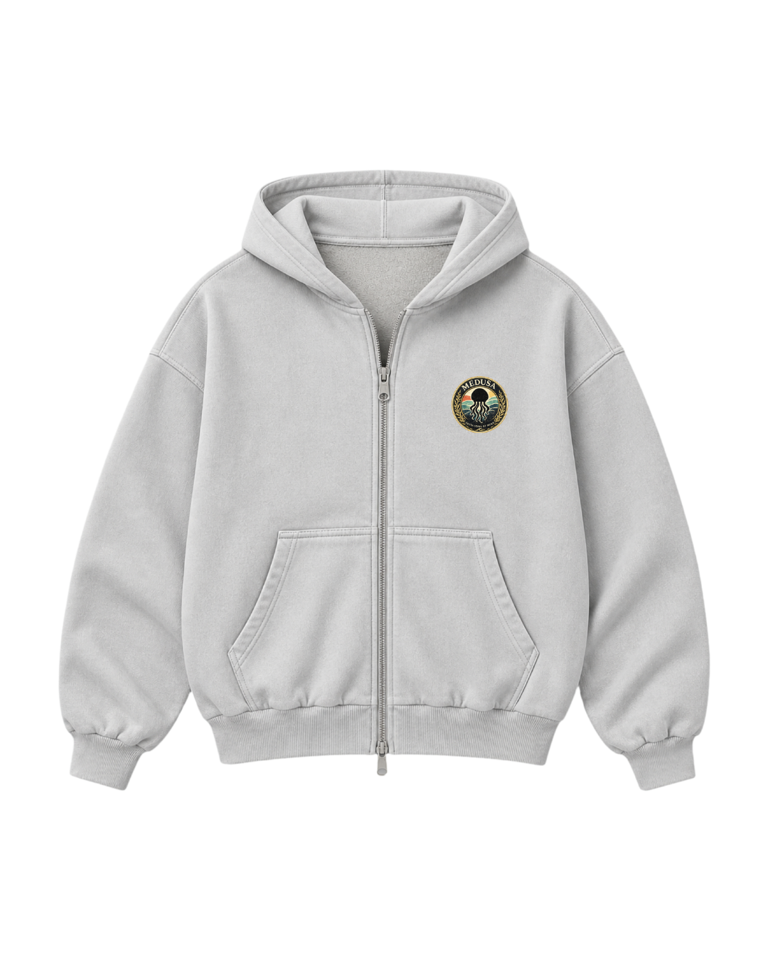 ZIPPER HOODIE COSTA STATE OF MIND GRIS