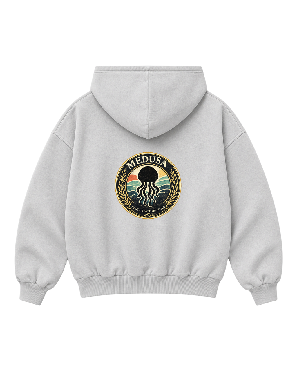 ZIPPER HOODIE COSTA STATE OF MIND GRIS
