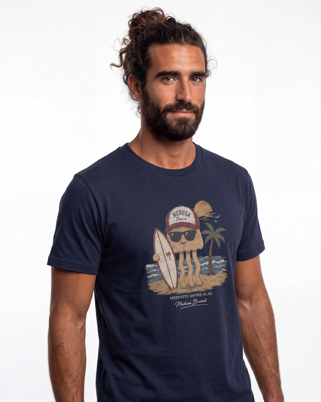 CAMISETA MEDUSITO MARINO