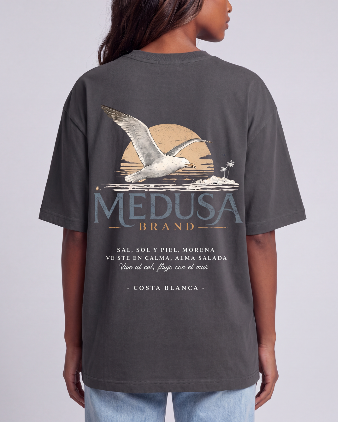 CAMISETA GAVIOTA GRIS
