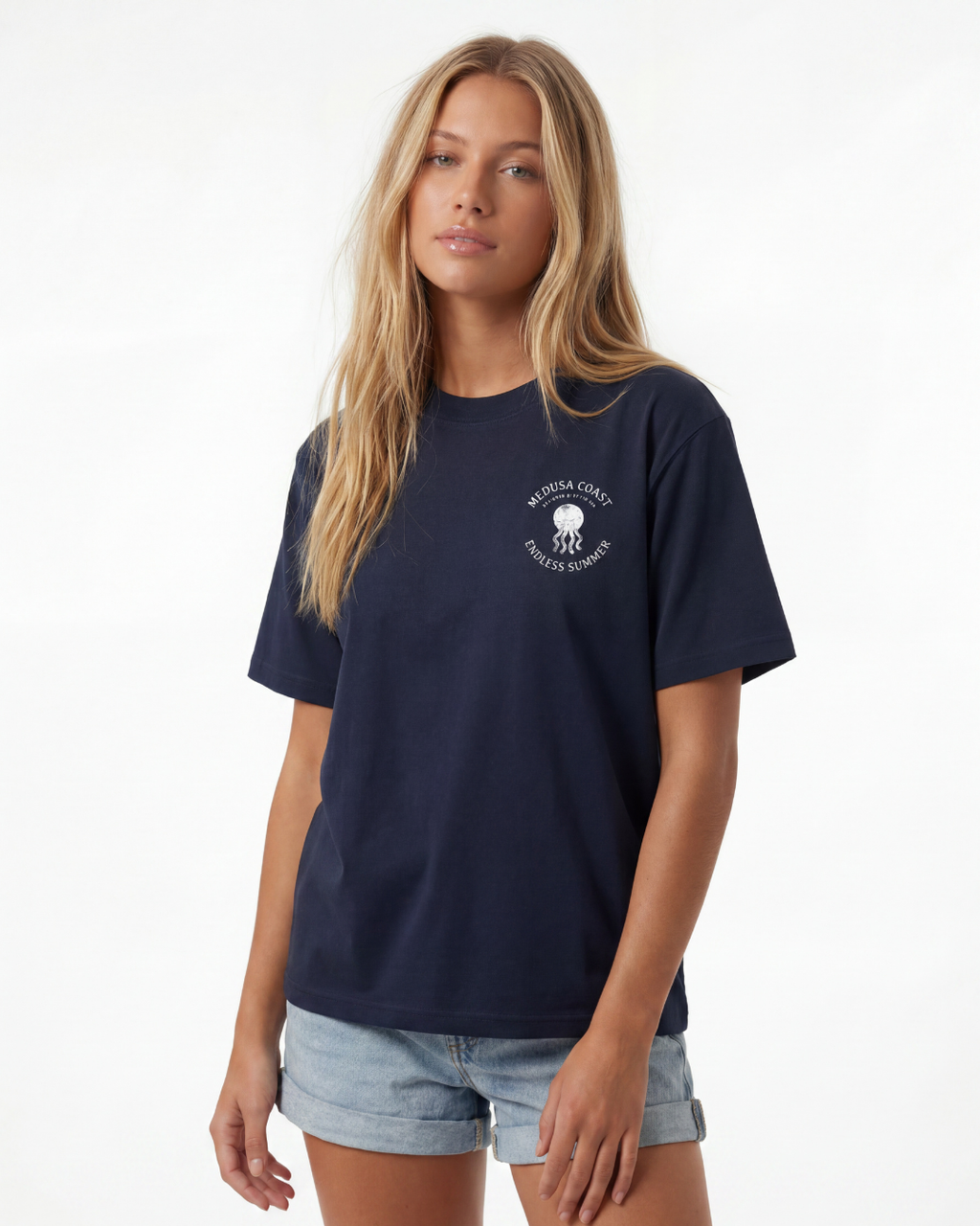 CAMISETA MEDUSA COAST MARINO