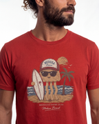 CAMISETA MEDUSITO ROJA