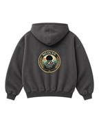 ZIPPER HOODIE COSTA STATE OF MIND CHARCOAL