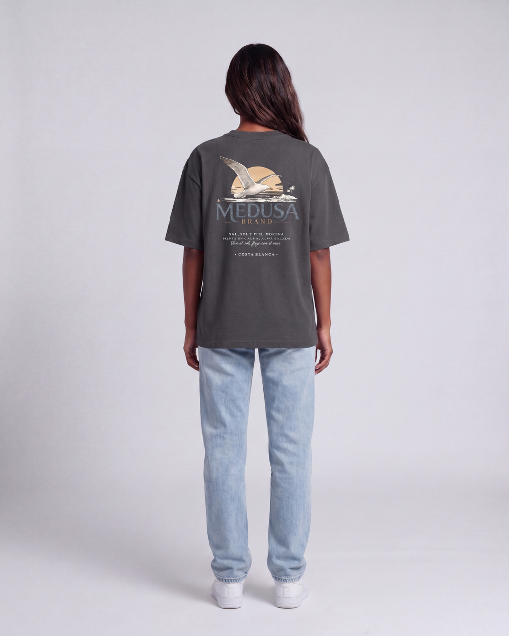 CAMISETA GAVIOTA GRIS