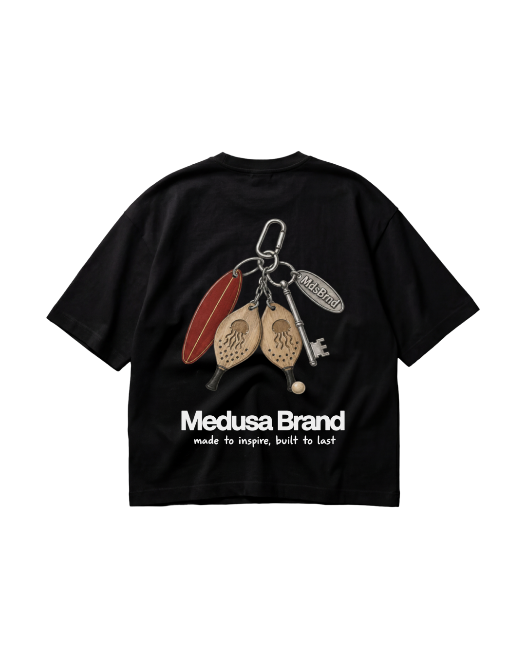CAMISETA LLAVERO NEGRA