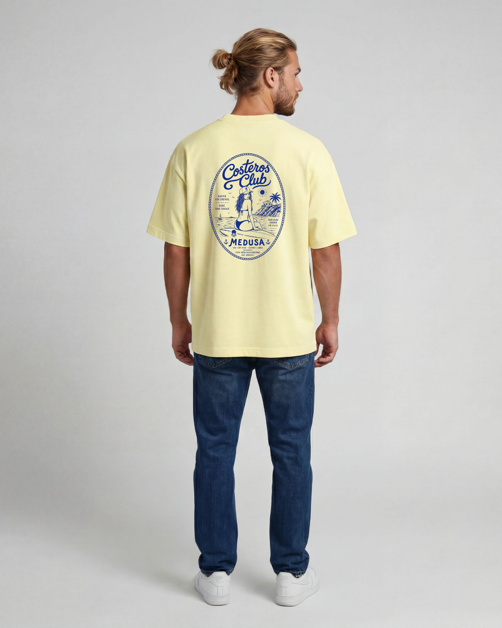 CAMISETA SURFERA AMARILLA