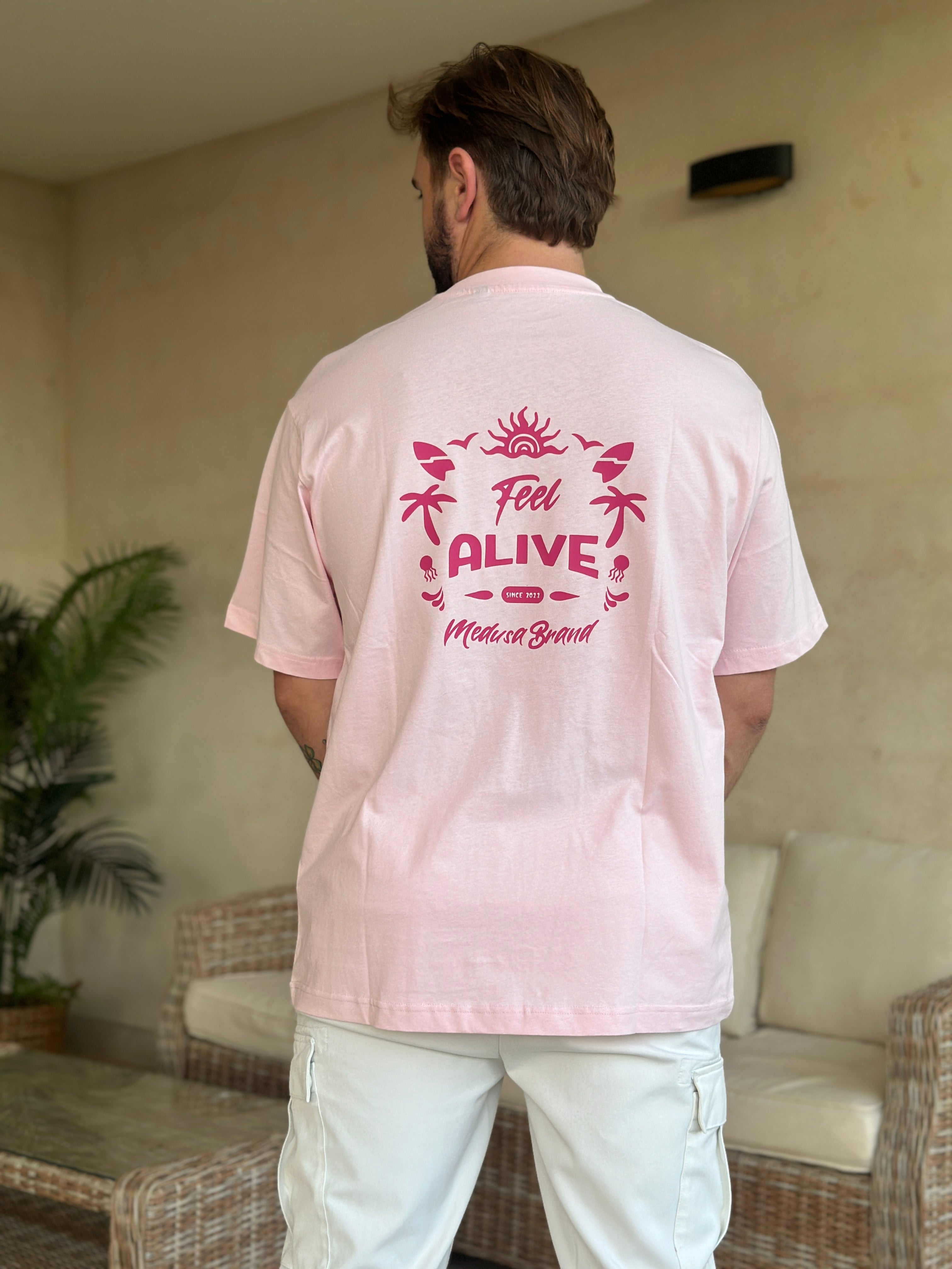 CAMISETA OVERSIZE FEEL ALIVE