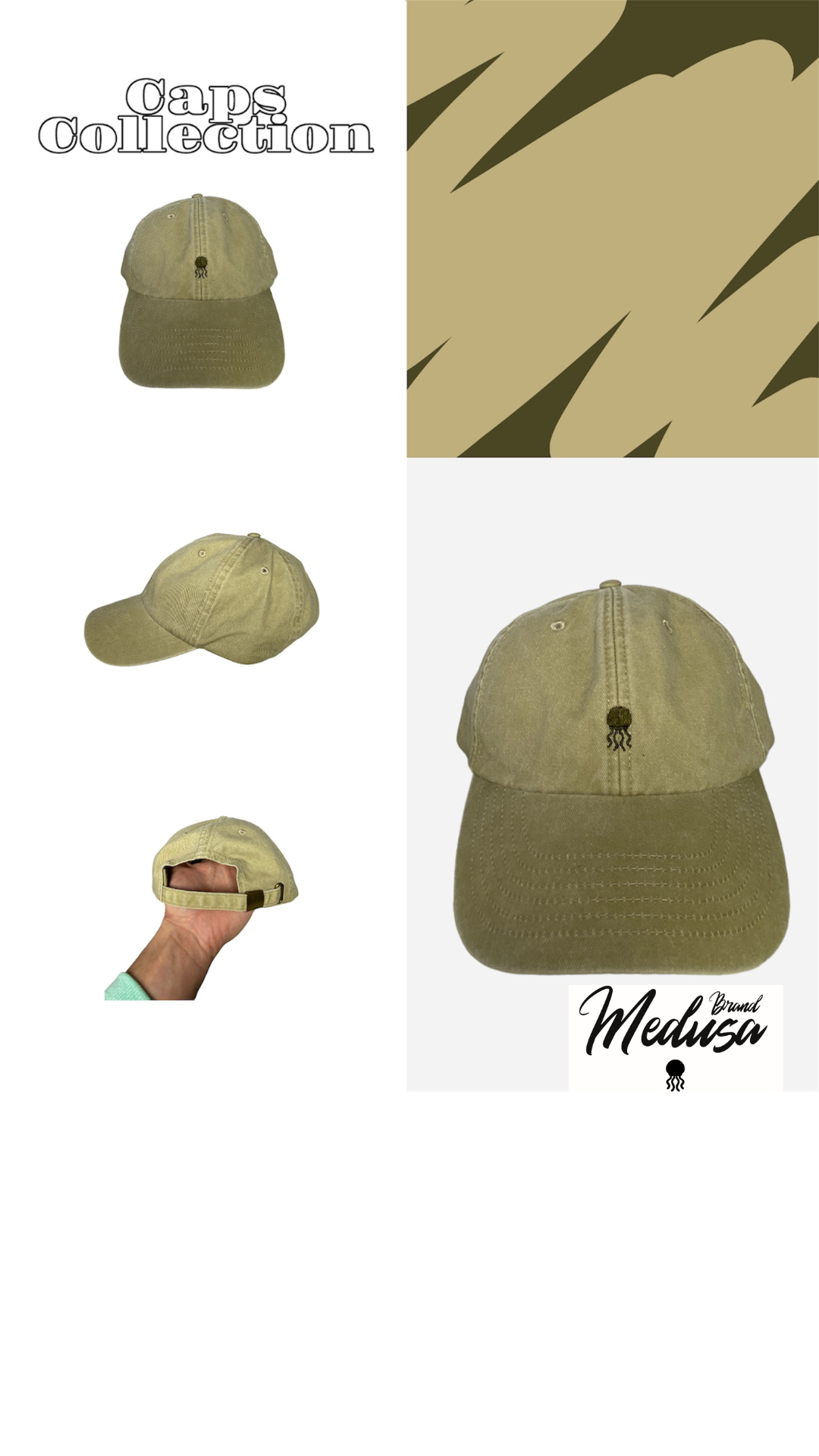 GORRAS MEDUSA BRAND