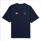 CAMISETA CROPPED STICKERS MARINO