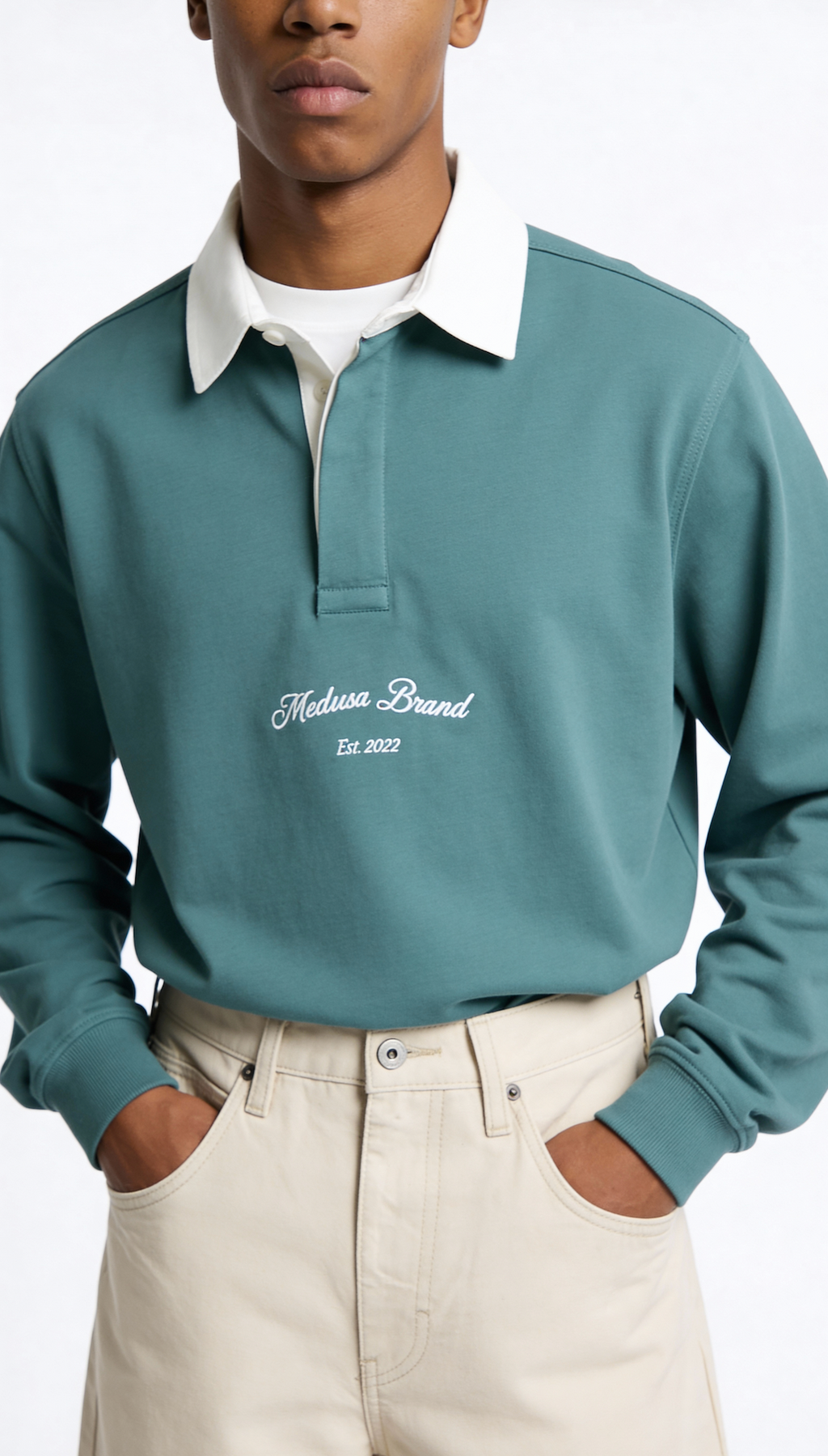 POLO RUGBY MANGA LARGA