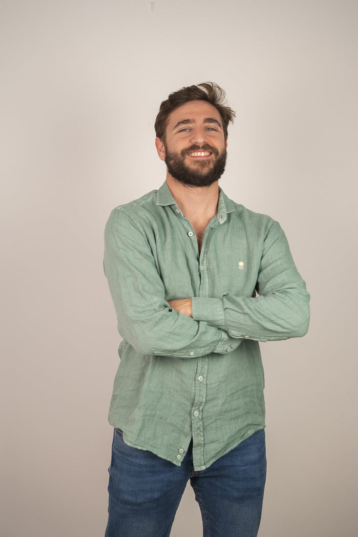 CAMISAS BOTONES LINO