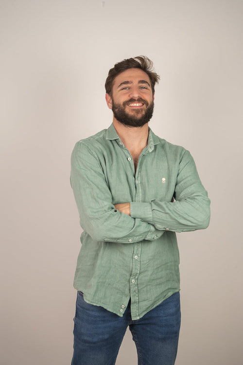 CAMISAS BOTONES LINO