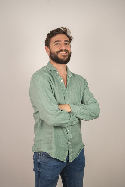CAMISAS BOTONES LINO