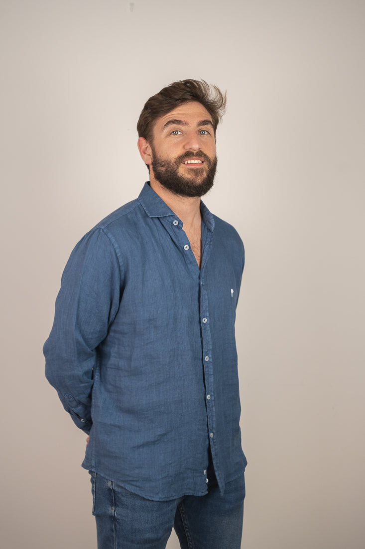 CAMISAS BOTONES LINO