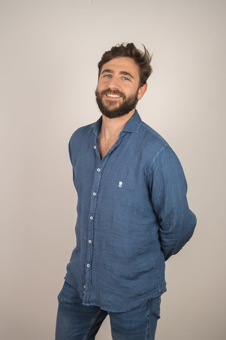 CAMISAS BOTONES LINO