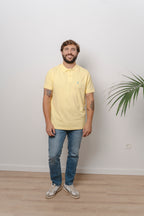 POLO AMARILLO/AZUL