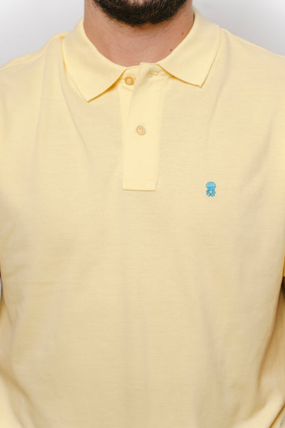 POLO AMARILLO/AZUL