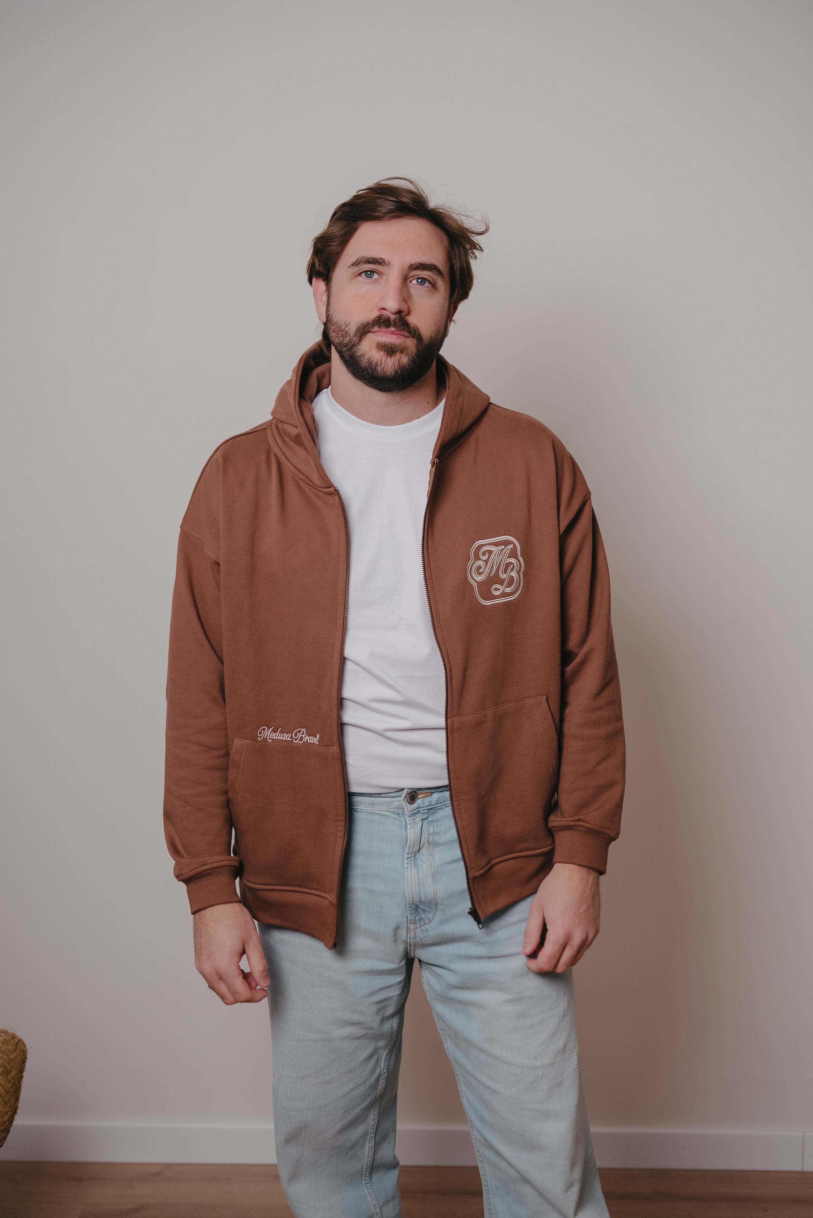 ZIP HOODIE ¨BORN TO BE AWESOME¨