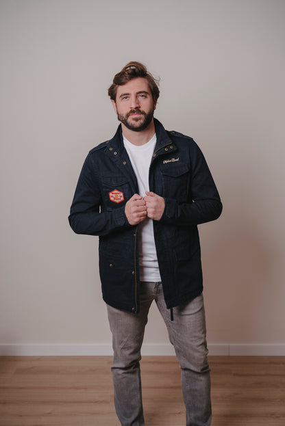 CHAQUETA SAHARIANA NEGRA