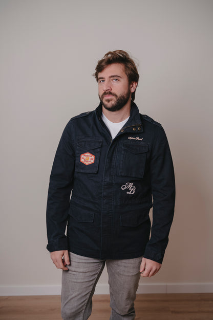 CHAQUETA SAHARIANA NEGRA