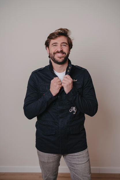 CHAQUETA SAHARIANA NEGRA