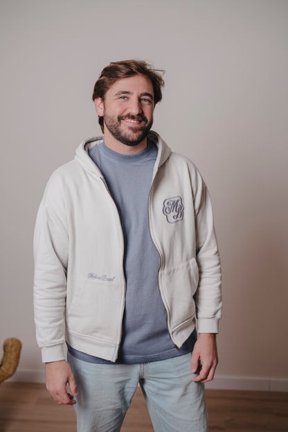 ZIPPER HOODIE "BORN TO BE AWESOME"