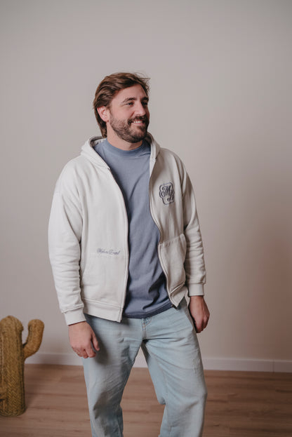 ZIPPER HOODIE "BORN TO BE AWESOME"