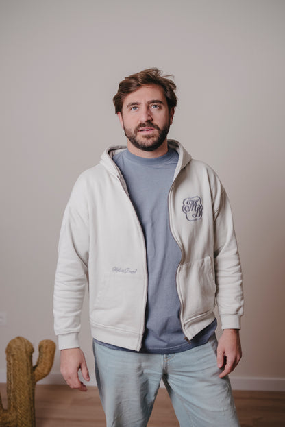 ZIPPER HOODIE "BORN TO BE AWESOME"