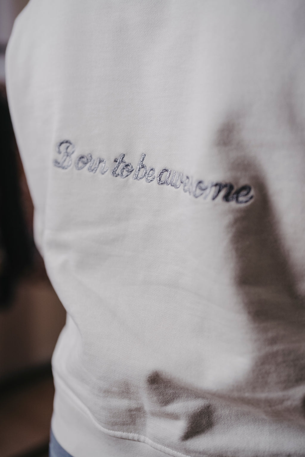 ZIP HOODIE ¨BORN TO BE AWESOME¨